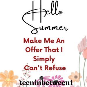 Reasonable Offers Welcome